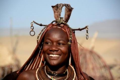 Himba girl smile smaller